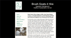 Desktop Screenshot of brushgoats4hire.com